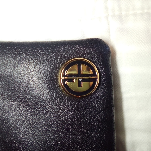 GIANI BERNINI, black and gold coin purse - Picture 5 of 5